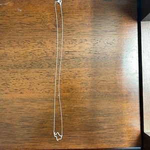 Silver Texas necklace